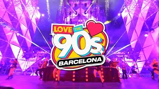 LOVE THE 90S BARCELONA 2024  Spot y artistas confirmados [upl. by Halfon]