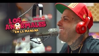 Nicky Jam Improvisando Con Los Anormales Miami Por Mega949 ON FIRE [upl. by Aisercal690]