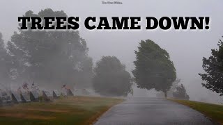 Trees Come Down As Severe Thunderstorm BLASTS Montoursville PA [upl. by Carrie]