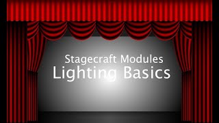 Theatrical Lighting Basics MET [upl. by Dolloff]