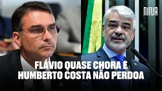 🔥Flávio quase chora com a prisão do pai🔥Humberto Costa não perdoa e denuncia horrores do golpe🔥 [upl. by Veriee]