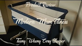 Teeny Weeny Cozi Sleeper Crib Bassinet Review [upl. by Straub]