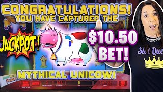 ONCE IN A LIFETIME 💰 CAUGHT THE UNICOW ON A 1050 BET 😱 [upl. by Anilemrac]