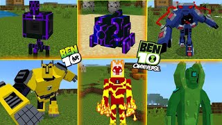 🔥BEN 10 REBOOT V2 MOD 😍 FOR MINECRAFT  MCPE 120  ACE [upl. by Gardel]