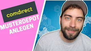 Wie richtet man ein Musterdepot bei der comdirect ein  Tutorial Video [upl. by Ordnaxela280]