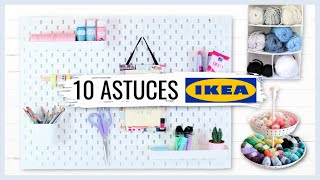 10 ASTUCES DE RANGEMENT IKEA [upl. by Allen]