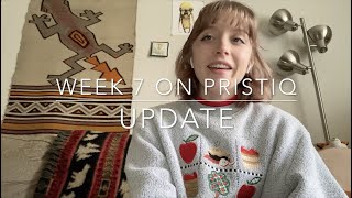 Pristiq desvenlafaxine Week 7 Update  Dose Increase  BuSpar  Pristiq Review [upl. by Ailecnarf790]