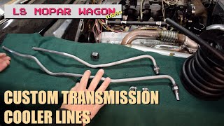 DIY Custom Transmission Cooler Lines [upl. by Hseham122]