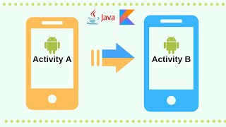 How To Open A New Activity Android Studio With Button Click Java and Kotlin Example [upl. by Bartholomew]