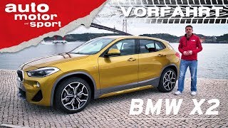 BMW X2 Was kann das NischenSUV  Vorfahrt Review I auto motor und sport [upl. by Camilla]