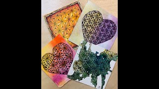 Reticula and Fragments I  Tangle Tutorial with Annie Reiser CZT [upl. by Jehanna]