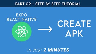 Create APK File in React Native Expo  2024 UPDATE [upl. by Alvar]