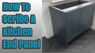 Easy Trick For Scribing Kitchen End Panels [upl. by Hpesoj124]