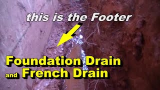 French Drain and Foundation Drainage How to for Homeowners [upl. by Annoya866]