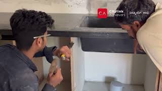 How to install kitchen gola profile easily  Custom kitchen gola profile ideas for modern homes [upl. by Zeugirdor424]