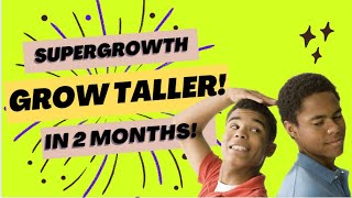 Unveiling the Reality of SuperGrowth Grow Taller  My Personal Journey with the Product [upl. by Ahseka560]