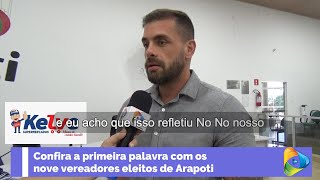 Confira a primeira conversa com o vereador eleito de Arapoti Lelo [upl. by Chicky]