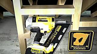 Dewalt Nail Gun 18v 40ah Cordless 1st Fix LiIon XR 90mm Battery Framing Nailer DCN690 NO GAS 1 [upl. by Yekcin]