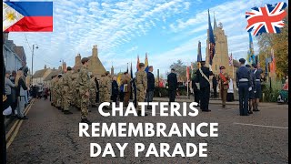 CHATTERIS REMEMBRANCE DAY PARADE 2022 [upl. by Sylas]