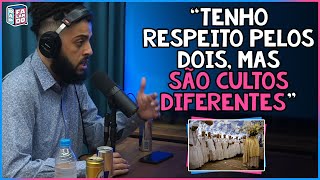 DIFERENÇA ENTRE UMBANDA E CANDOMBLÉ  rap falando cortes [upl. by Sirronal]