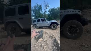 Off Roading The 75k 2024 Jeep Wrangler 4Xe Rubicon [upl. by Odnolor251]