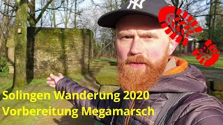 Erste Wanderung zur Vorbereitung auf den Megamarsch oder Mammutmarsch 2020 [upl. by Sephira681]