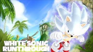 TAS White Sonic 1 Remade  Speedrun [upl. by Vig285]