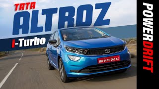 Tata Altroz iTurbo  First Drive Review  PowerDrift [upl. by Aicertap]