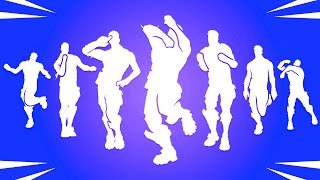 All Fortnite TikTok Dance amp Emotes Rollie Blinding Lights Say So Out West Renegade [upl. by Lled797]