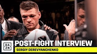 Sergiy Derevyanchenko Reacts To Close Loss Against GGG [upl. by Carmelle]