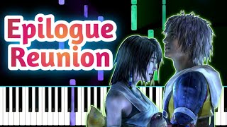 Epilogue  Reunion  Final Fantasy X2 Piano Collections [upl. by Thebazile]