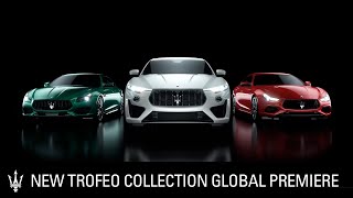 New Maserati Trofeo Collection Global Premiere [upl. by Einwahs721]