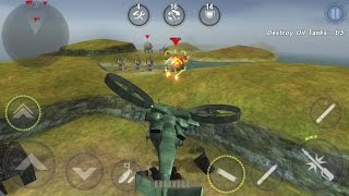 GUNSHIP BATTLE  Helicopter 3D Android Gameplay [upl. by Enomed]