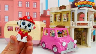 Paw Patrol Go Shopping at the Mall  Toy Learning Video for Kids [upl. by Jarid366]