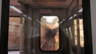 WMATA Orange Line Cab View Ride [upl. by Nara502]