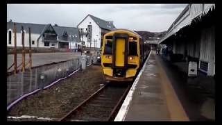 Kyle of Lochalsh Railway Station  A 2018 Visual Record [upl. by Leatri]