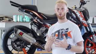 KTM 200 Duke stuntbike setup by Rok Bagoros [upl. by Nyrad972]