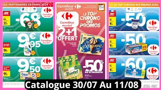 Nouveau Catalogue Carrefour Market De La Semaine Prochaine Du 3007 Au 110824 Carrefour Market [upl. by Ruperto720]