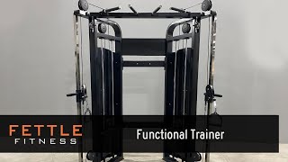 24815  Fettle Fitness Functional Trainer [upl. by Nataniel935]