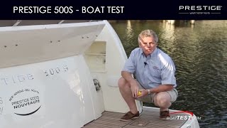 PRESTIGE 500S  Motoryacht Features  by BoatTest [upl. by Hagan892]