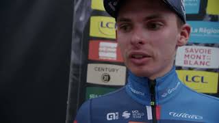 Romain Grégoire  Interview à larrivée  Etape 6  Critérium du Dauphiné 2024 [upl. by Sanchez831]