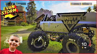 Monster Jam Steel Titans 2 Gaming Career Mode Chapter 1 Stunt Truck Racing and Freestyle [upl. by Aisa]