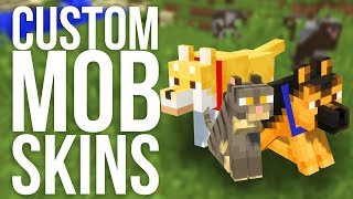 How to Add Custom Mob Skins in Minecraft [upl. by Ahsirt924]