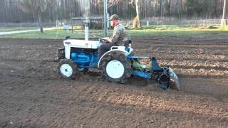 Compact tractor Satoh 1510 4x4 4 Pegasus rototiller [upl. by Ttegirb]