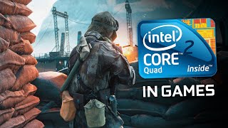 Core 2 Quad Q8400  4GB RAM  Test in 10 Games BF5 PUBG RE2 [upl. by Ayatnahs877]