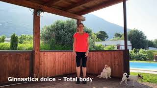 Lezione breve di ginnastica dolce  Total body • In piedi e a corpo libero [upl. by Clementina]