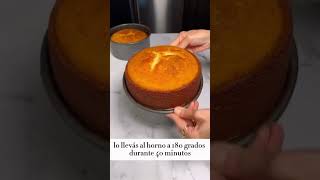 Bizcocho de vainilla fácil esponjoso delicioso receta paso a paso [upl. by Anitsrik]