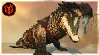 THALASREX Showcase  Path of Titans Mod [upl. by Renrew]