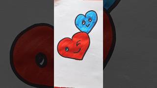 How to Draw Beautiful Heart ❤️ for Kids heart drawing [upl. by Hatti]