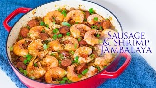 Shrimp and Sausage Jambalaya [upl. by Enia]